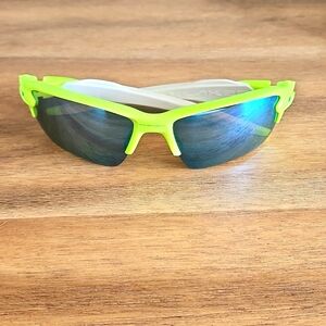 Oakley White and Yellow Sunglasses